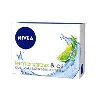 NIVEA Krémové tuhé mydlo lemongrass &amp; oil 100 g