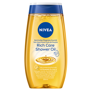NIVEA Ošetrujúci sprchový olej Natural 200 ml (Sprchové gély)