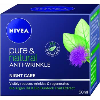 NIVEA Krém Pure&Natural 50 ml Nočný