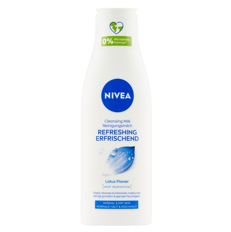 NIVEA Osviežujúce čistiace pleťové mlieko 200 ml