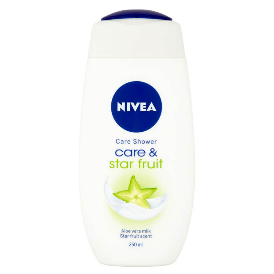 NIVEA Ošetrujúci sprchový gél Care & Star Fruit 250 ml