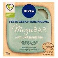 NIVEA MagicBAR Peelingové pleťové mydlo so zeleným čajom 75 g