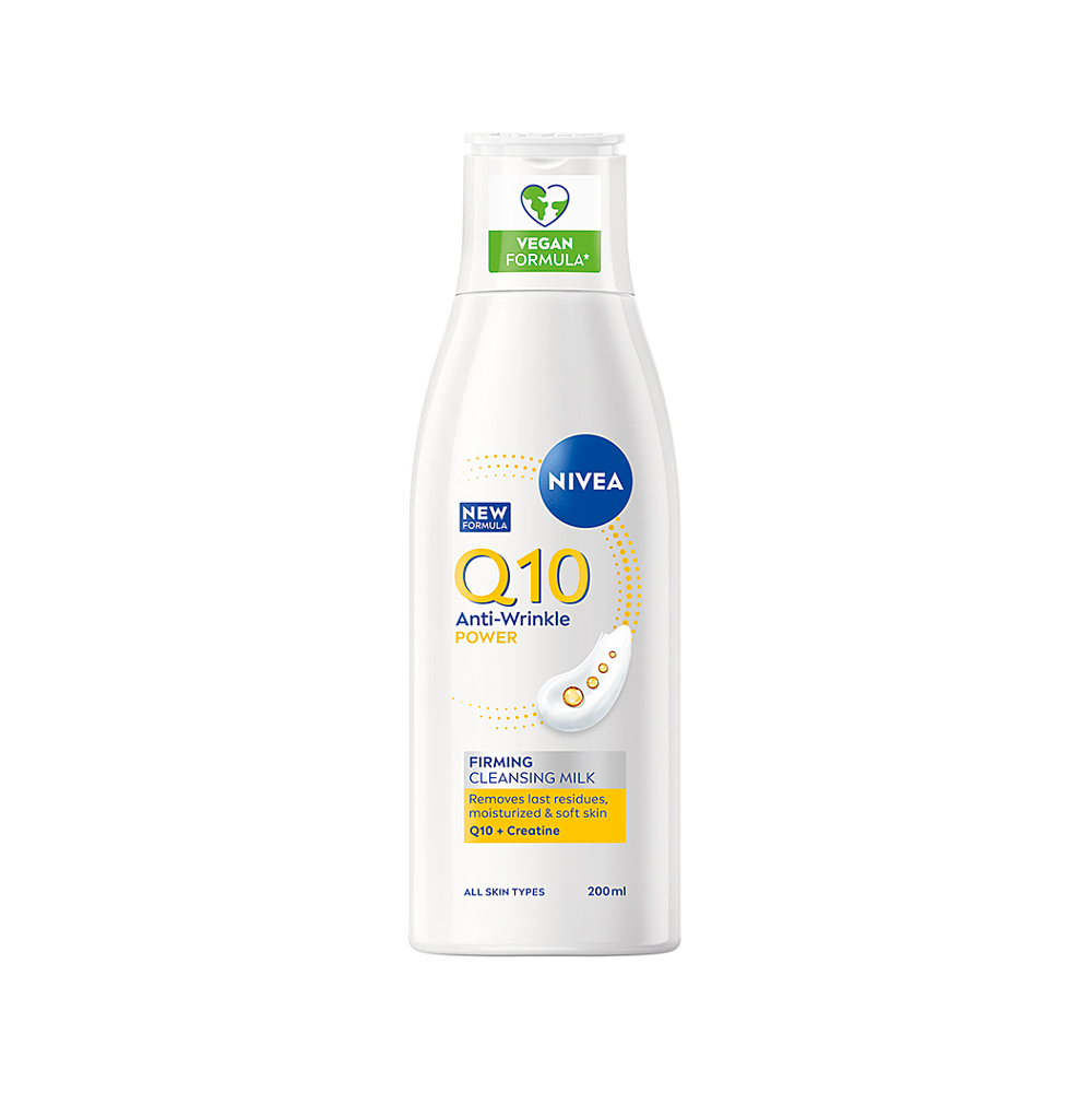 NIVEA Q10 čistiace mlieko proti vráskam 200 ml