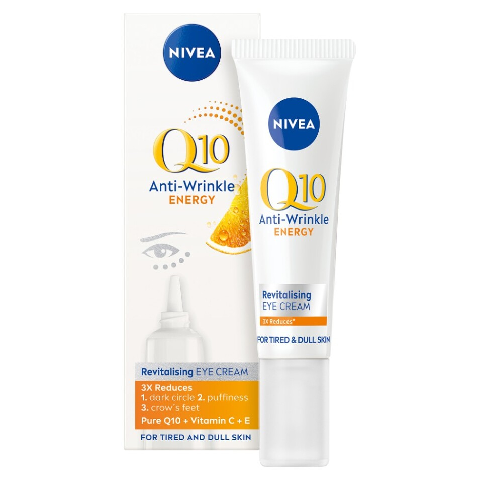 NIVEA Q10 Plus C Očná starostlivosť proti vráskam 15 ml