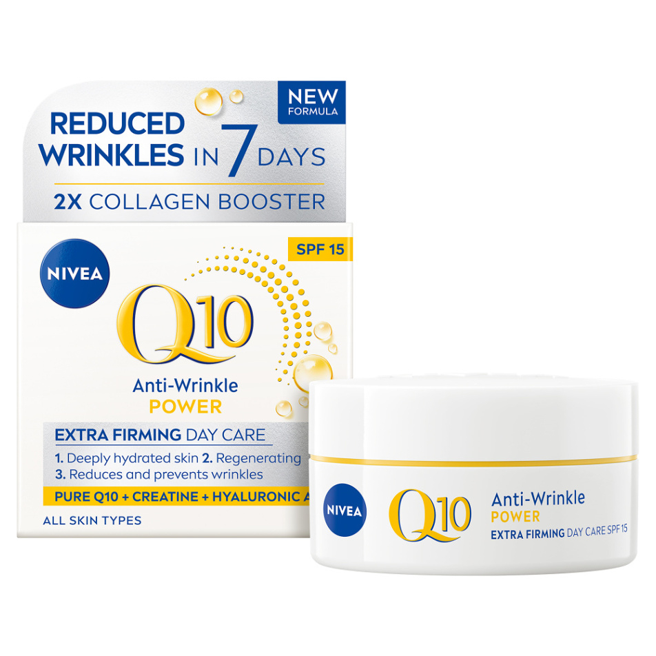 NIVEA Q10 Plus Krém proti vráskam Denný 50 ml kúpite na Mojalekaren.sk