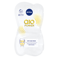 NIVEA Q10 Plus Vyhladzujúca pleťová maska proti vráskam 2 x 7,5 ml