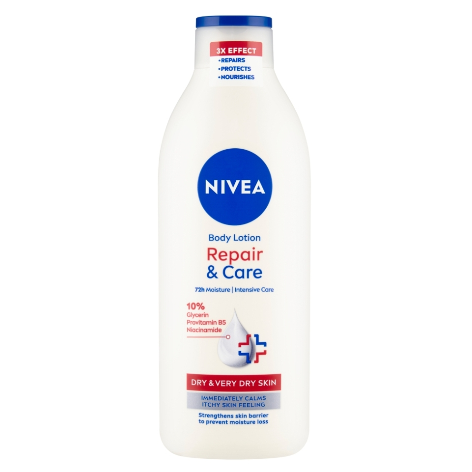 NIVEA Repair & Care Regeneračné telové mlieko 400 ml