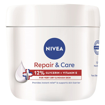 NIVEA Repair&Care Telový krém 400 ml (Telové krémy) - Hydratačný