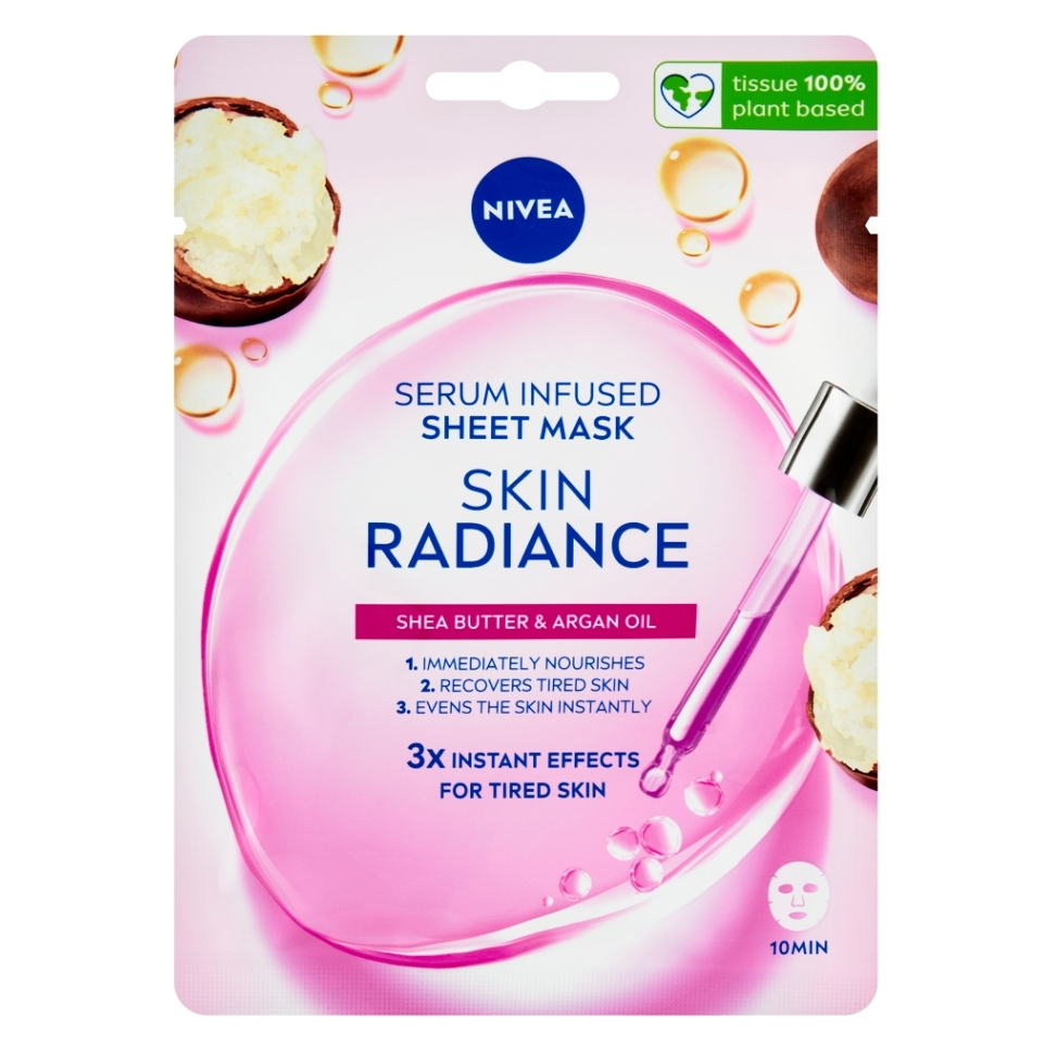 NIVEA Rozjasňujúca textilná maska 1 kus