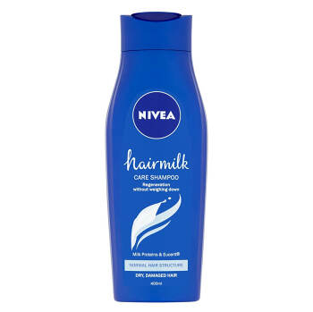 NIVEA Hairmilk Šampón pre normálne vlasy 400 ml