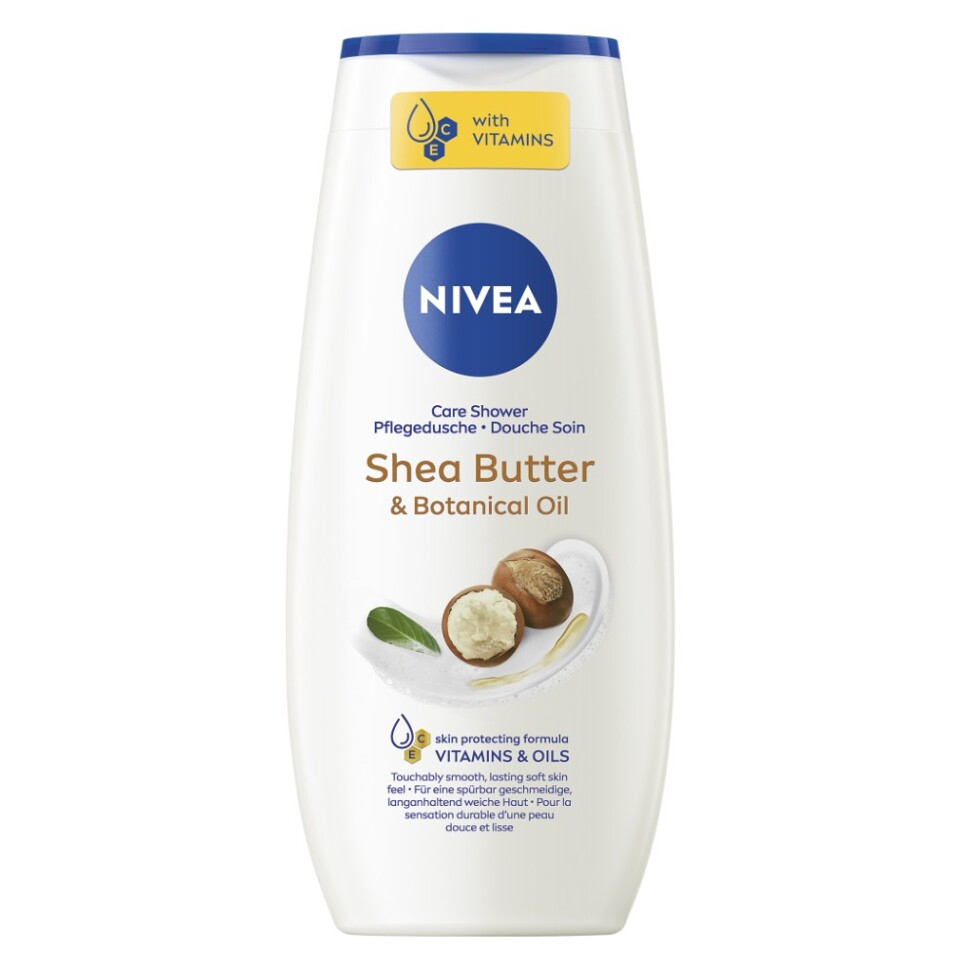 NIVEA Shea Butter & Botanical Oil Ošetrujúci sprchový gél 250 ml