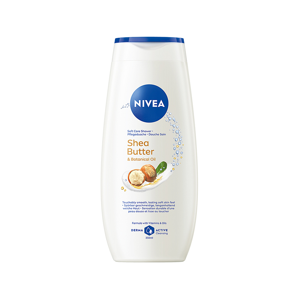NIVEA Shea Butter & Botanical Oil Ošetrujúci sprchový gél 250 ml