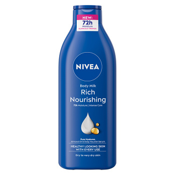 NIVEA Body Milk Výživné telové mlieko 400 ml (Telové mlieka) - Hydratačný