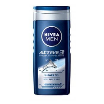 NIVEA Men sprchový gel Active3 250 ml (Sprchové gély)