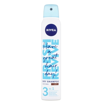 NIVEA Suchý šampón pre tmavé vlasy 200 ml