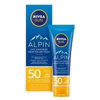 NIVEA Sun Alpin Pleťový krém na opaľovanie OF 50 50 ml