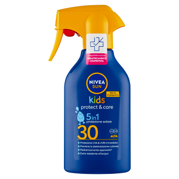 NIVEA Sun Detský sprej na opaľovanie OF 30 270 ml (Opaľovacie krémy) - Vodeodolné