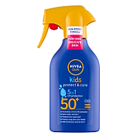 NIVEA Sun Kid's Protect&Care sprej na opaľovanie SPF 50+ 250 ml