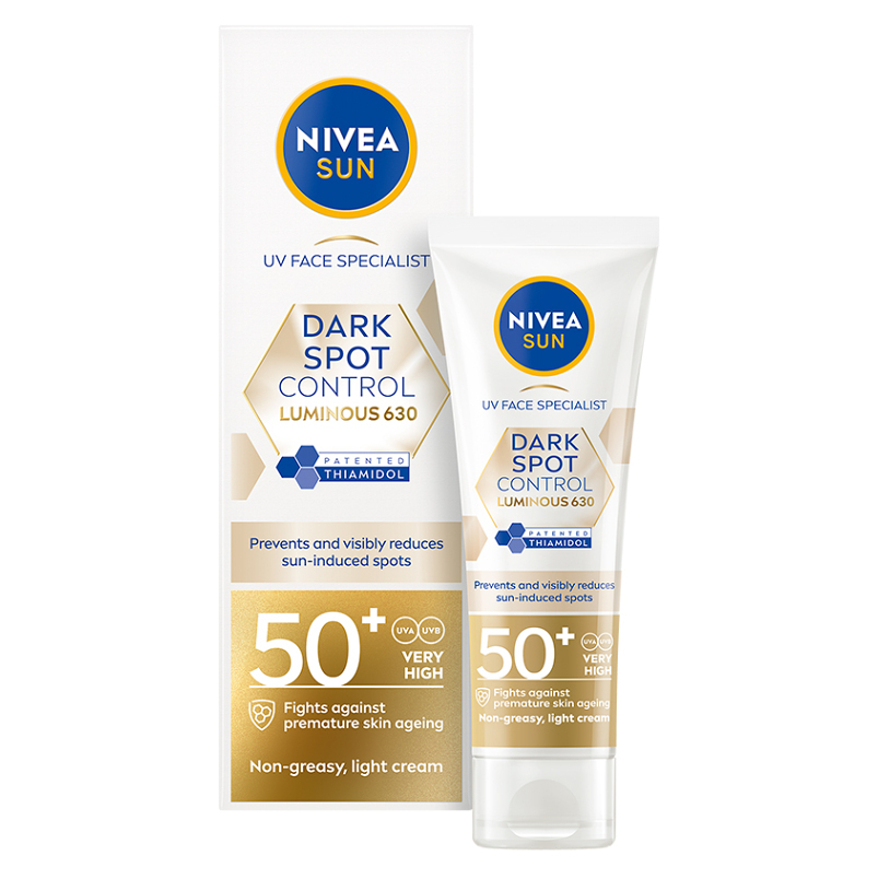 NIVEA Sun Luminous630 Pleťový krém na opaľovanie OF 50+ 40 ml
