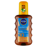 NIVEA Sun Olej na opaľovanie podporujúce zhnednutie Protect &amp; Bronze OF 30 200 ml
