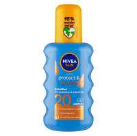 NIVEA Sun Sprej na opaľovanie podporujúci zhnednutie Protect & Bronze OF 20 200 ml