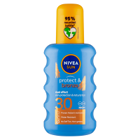 NIVEA Sun Sprej na opaľovanie podporujúci zhnednutie Protect & Bronze OF 30 200 ml