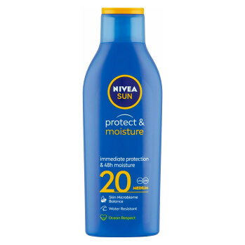 NIVEA Sun Hydratačné mlieko na opaľovanie OF 20 200 ml