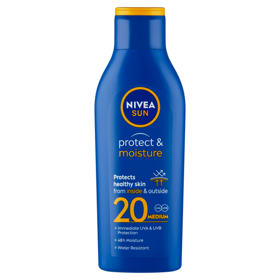 E-shop NIVEA Sun Hydratačné mlieko na opaľovanie OF 20 200 ml