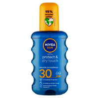 NIVEA Sun Neviditeľný sprej na opaľovanie Protect & Refresh OF 30 200 ml