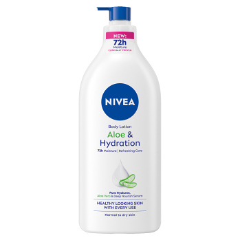 NIVEA Hydratačné telové mlieko Aloe 625 ml (Telové mlieka) - Hydratačný
