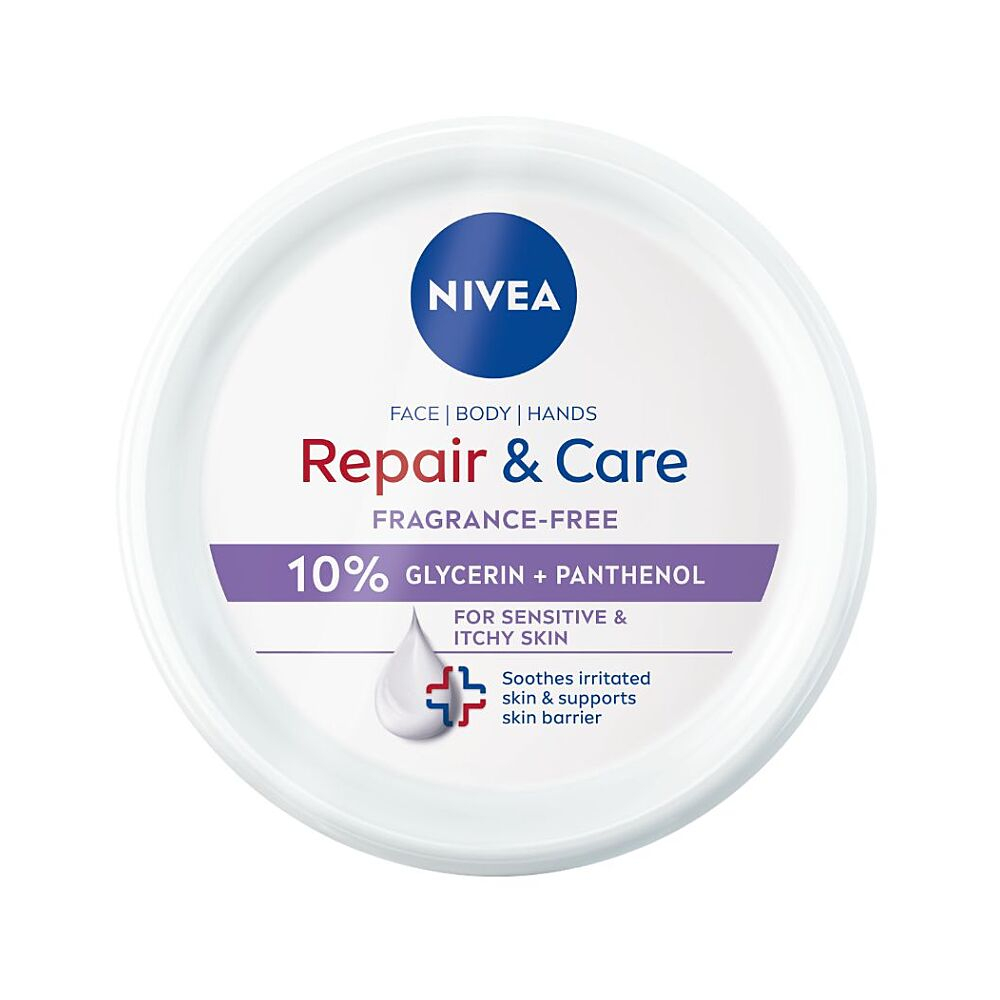 NIVEA Telový krém Repair&Care Sensitive 400 ml