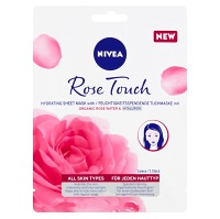 NIVEA Textilná maska Rose Touch 1 ks