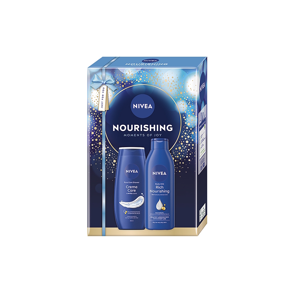 NIVEA Vianočná kazeta nourishing