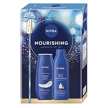 NIVEA Vianočná kazeta nourishing (Kozmetické balíčky) - Hydratačný