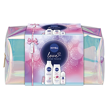 NIVEA Vianočná kazeta rose touch (Kozmetické balíčky) - Hydratačný