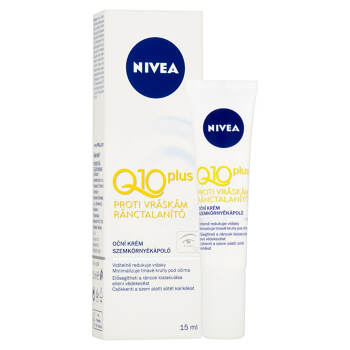 NIVEA Q10 Plus Očný krém proti vráskam 15 ml