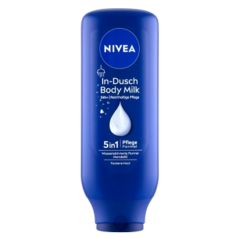 NIVEA Výživné telové mlieko do sprchy 400 ml