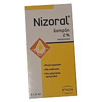 NIZORAL Šampón 2% 6 X 6 ml