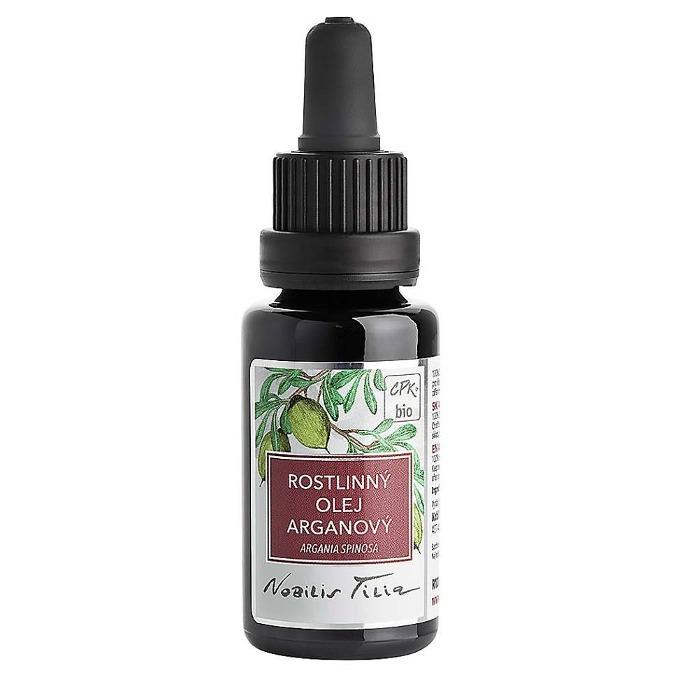 NOBILIS TILIA Arganový olej fialové sklo BIO 20 ml