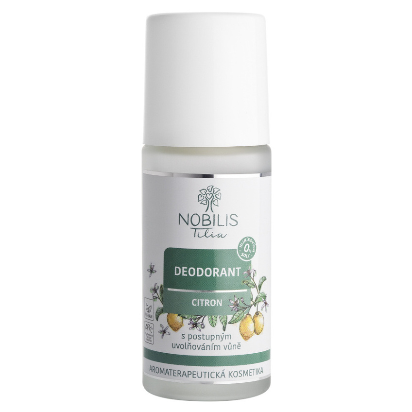 NOBILIS TILIA Dezodorant roll on Citrón 50 ml