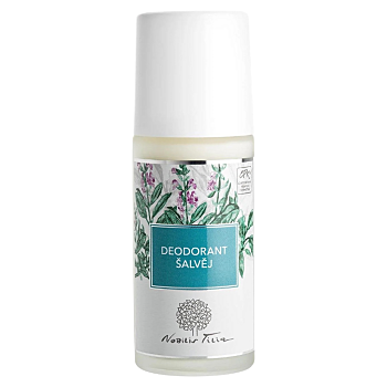 NOBILIS TILIA Dezodorant roll on šalvia 50 ml (Prírodné dezodoranty a antiperspiranty) - Prírodné