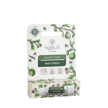 NOBILIS TILIA Inhalačná tyčinka proti stresu 1 kus (Inhalačné tyčinky s esenciálnymi olejmi) - Prírodné
