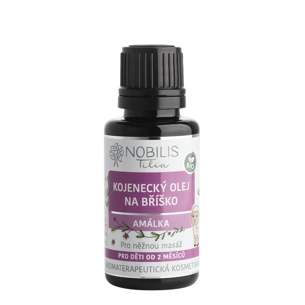 NOBILIS TILIA Dojčenský olej na bruško Amálka 20 ml