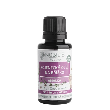 NOBILIS TILIA Dojčenský olej na bruško Amálka 20 ml