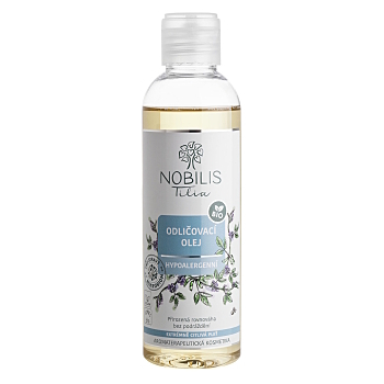 NOBILIS TILIA Odličovací olej hypoalergénny 200 ml (Prírodné čistenie pleti) - Odličovacie, Hypoalergénny