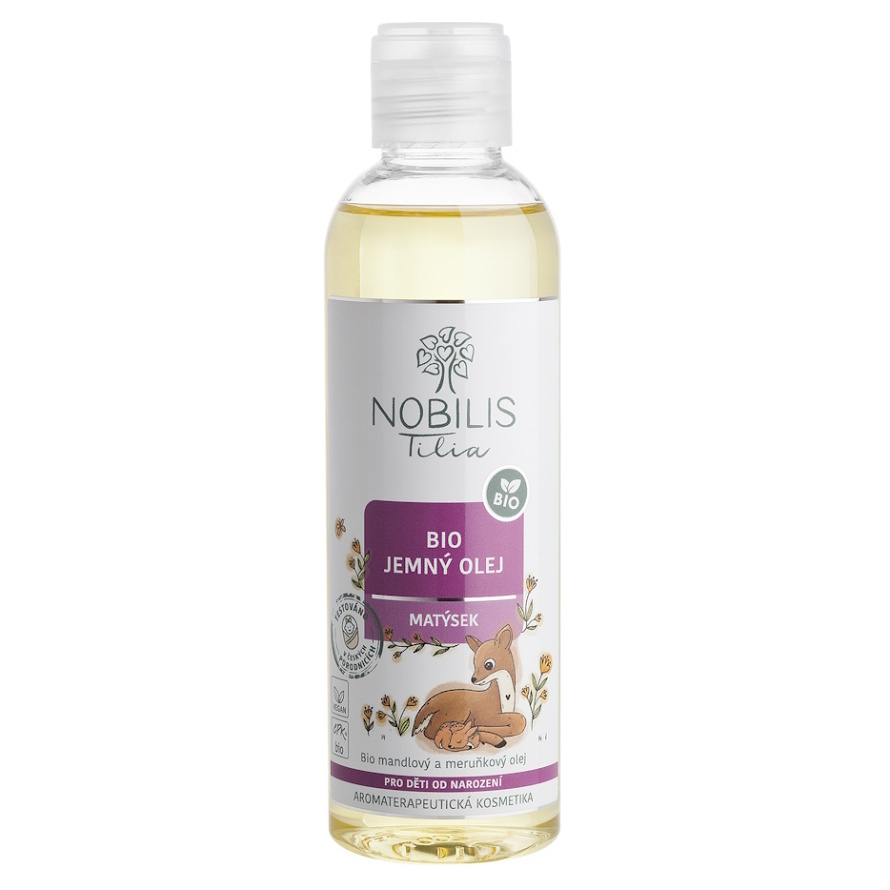 NOBILIS TILIA Organic fine jemný olej Matýsek BIO 200ml