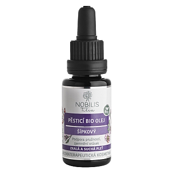 NOBILIS TILIA Ošetrujúci bio olej šípkový 20 ml (Prírodné pleťové oleje) - Regeneračné, Upokojujúci