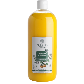 NOBILIS TILIA Prírodný umývací krém Mandarínka 1000 ml (Sprchovanie a umývanie)