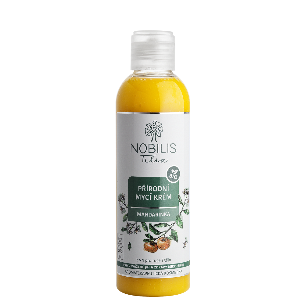NOBILIS TILIA Prírodný umývací krém Mandarínka 200 ml