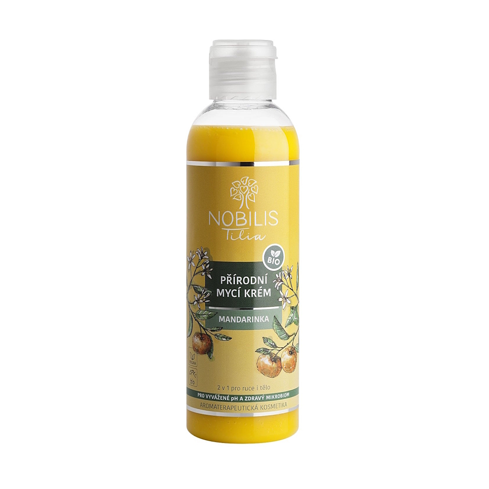 NOBILIS TILIA Prírodný umývací krém mandarínka 200 ml